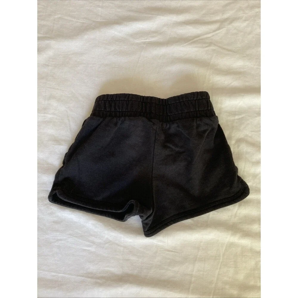4T Jumping Beans girl clothes - one piece shorts | solid black theme